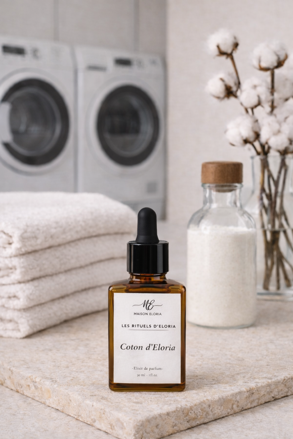 Coton d’Eloria - Élixir de diffusion d'Intérieur