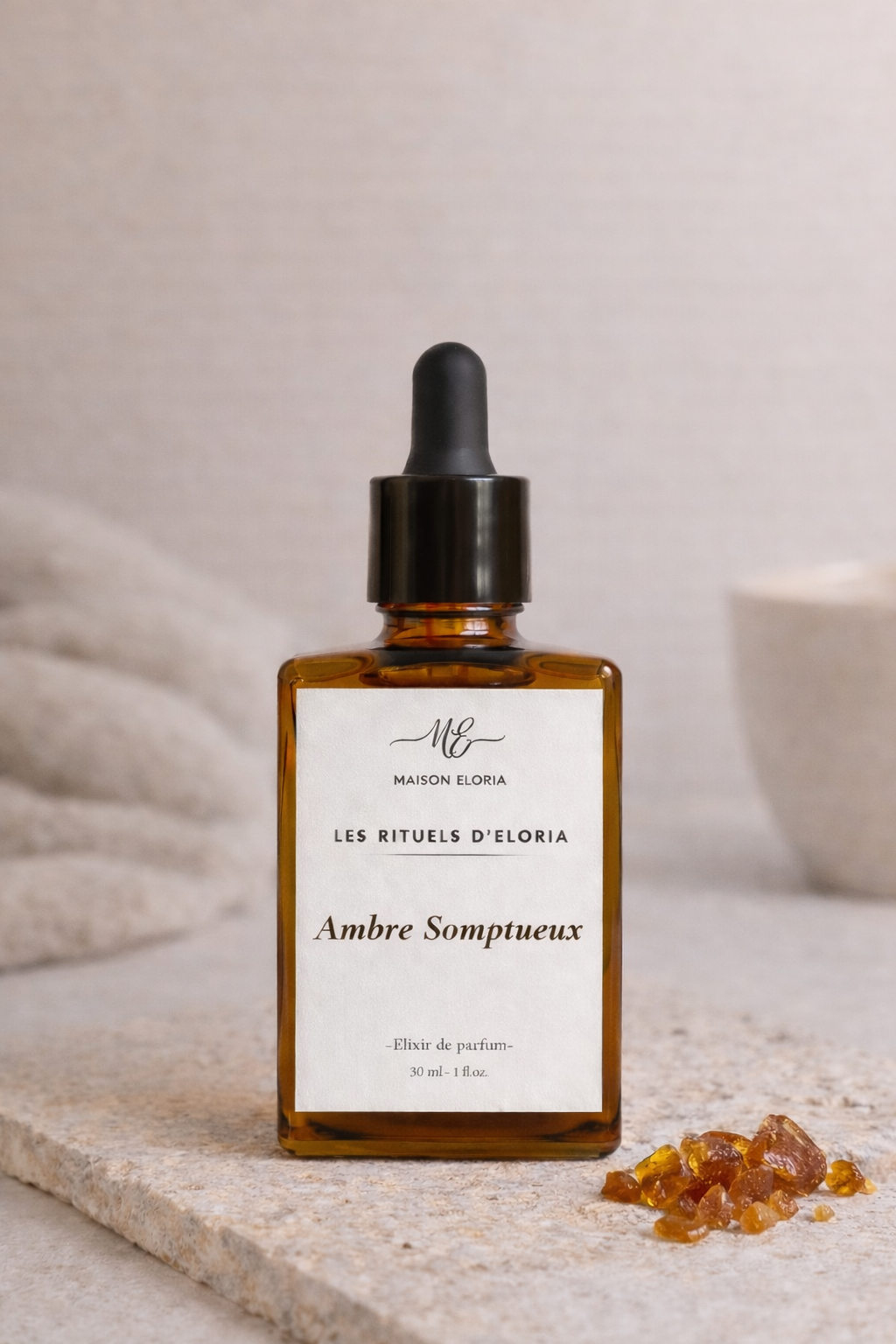 Ambre Somptueux - Élixir de diffusion d'Intérieur