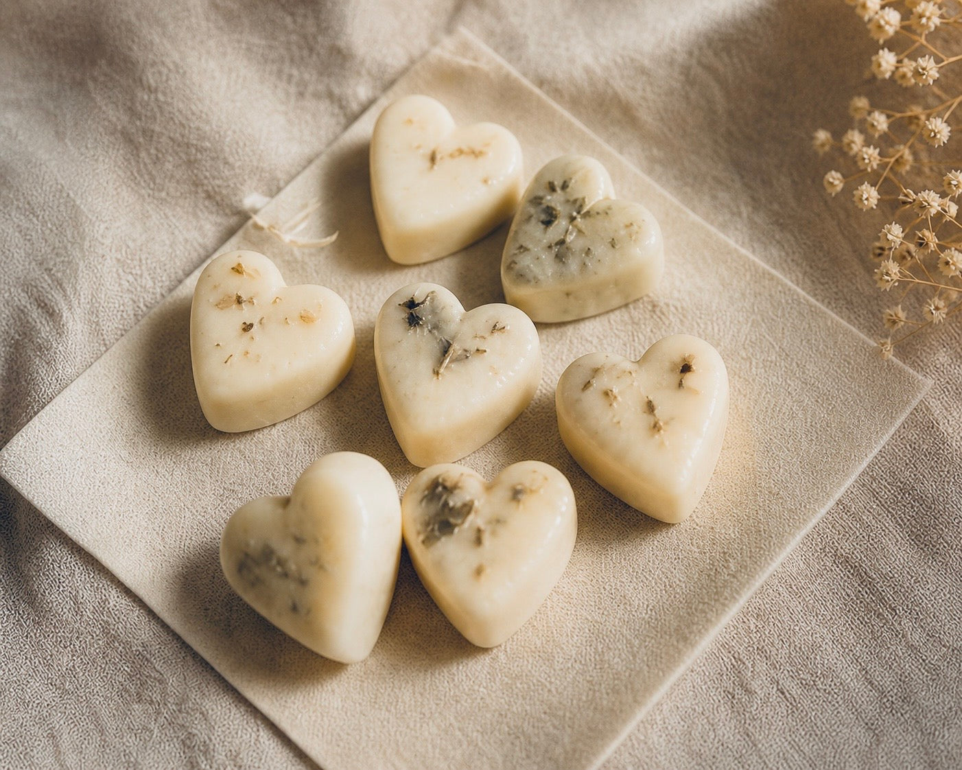 Cœurs Fondant Coton d’Eloria