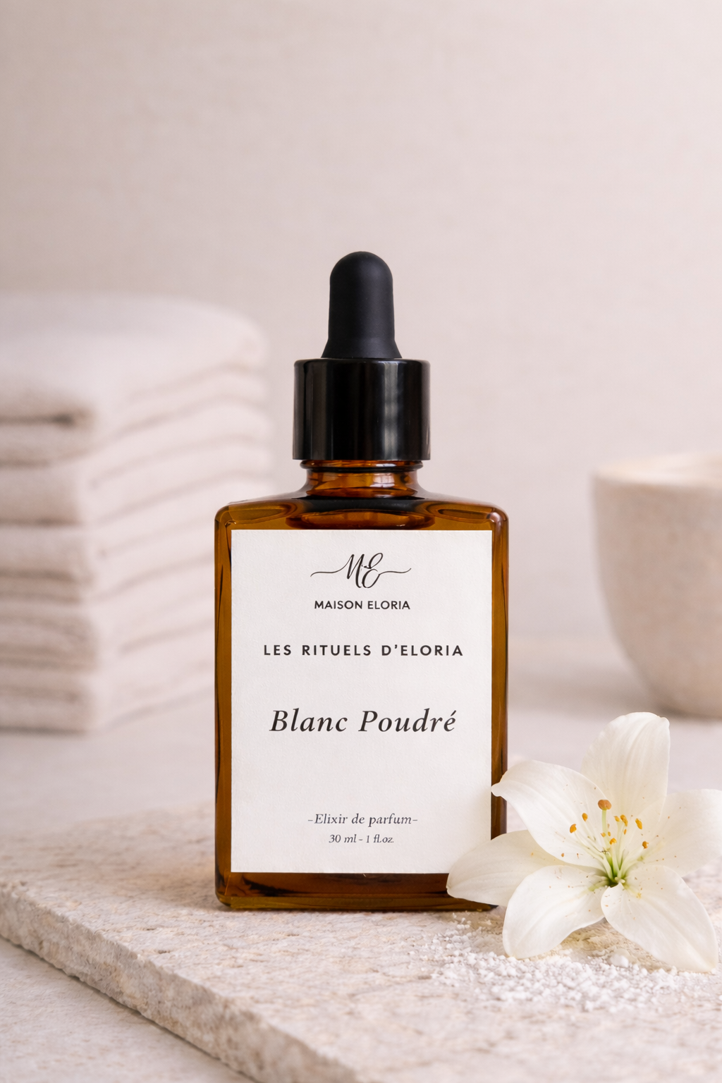 Blanc Poudré - Élixir de diffusion d'Intérieur